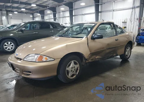 2000 Chevrolet Cavalier from USA, damaged, VIN 1G1JC1243Y7404360